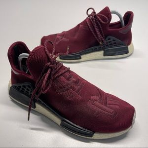 Adidas NMD R1 Pharrell Williams HU Friends and Family Burgundy BB0617